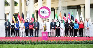 নারী কাবাডি বিশ্বকাপের ট্রফি উন্মোচন করলেন প্রধান উপদেষ্টা